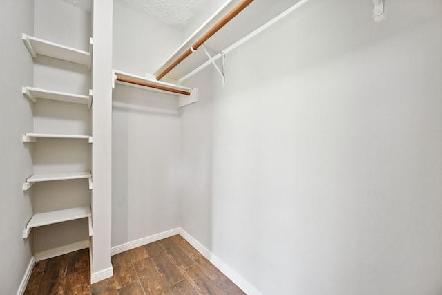 3518 Grove Oaks Dr, Houston, TX 77339 - spacious closet featuring wood finished floors