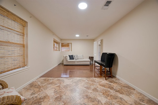 13506 Sherwood St, Sugar Land, TX 77498 - living area featuring stone finish flooring and recessed lighting