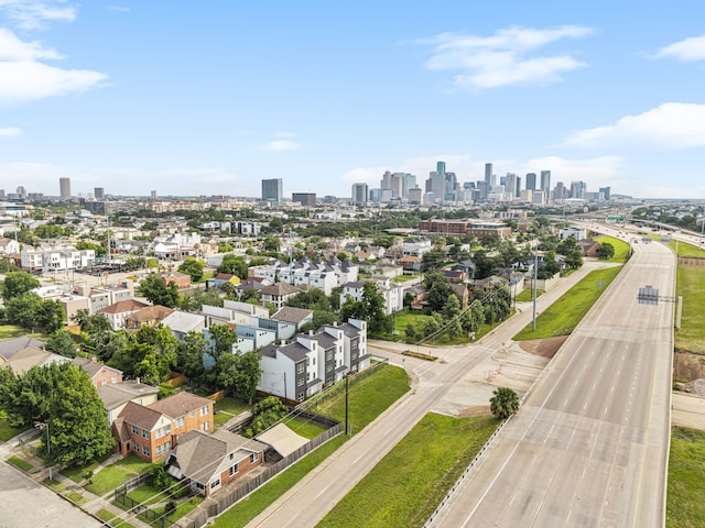 2010 Blodgett St Unit G, Houston, TX 77004 - drone / aerial view of skyline