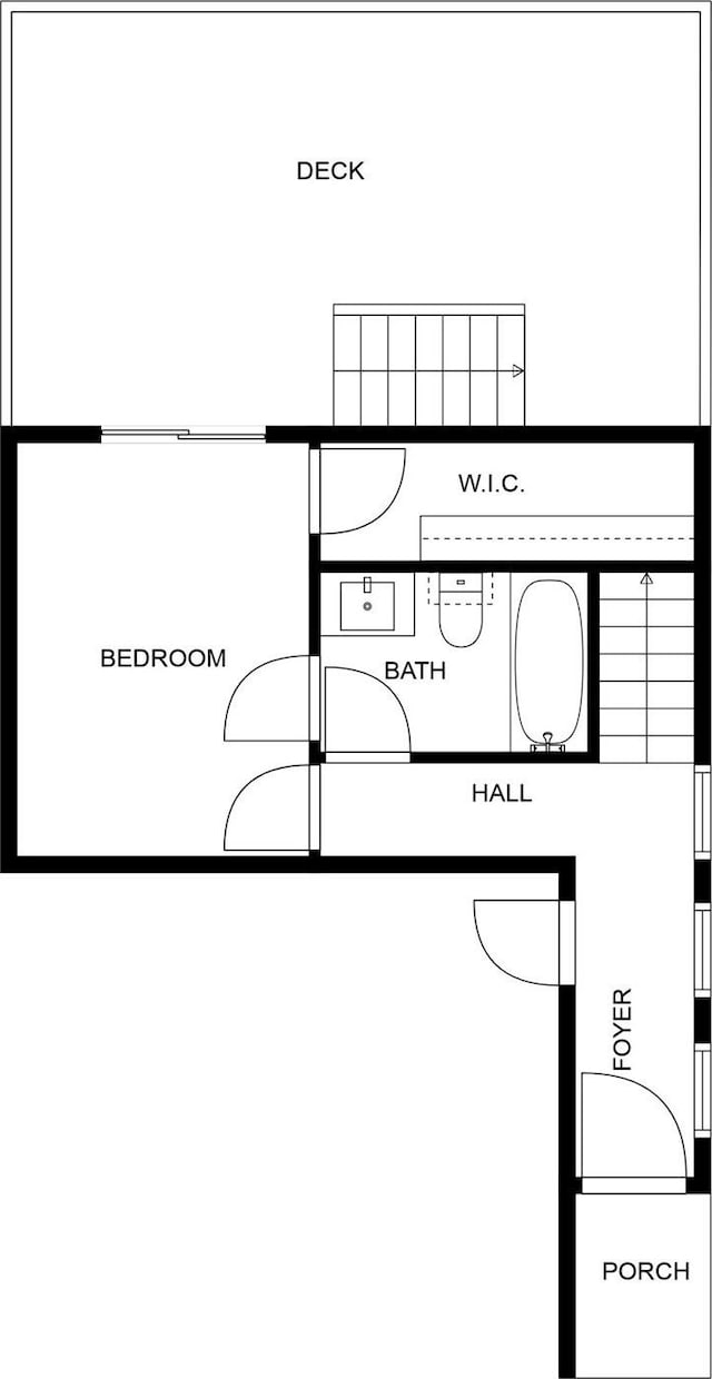 2010 Blodgett St Unit G, Houston, TX 77004 - view of floor plan / room layout