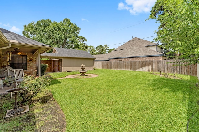 2811 Blue Glen Ln, Houston, TX 77073 - view of fenced backyard