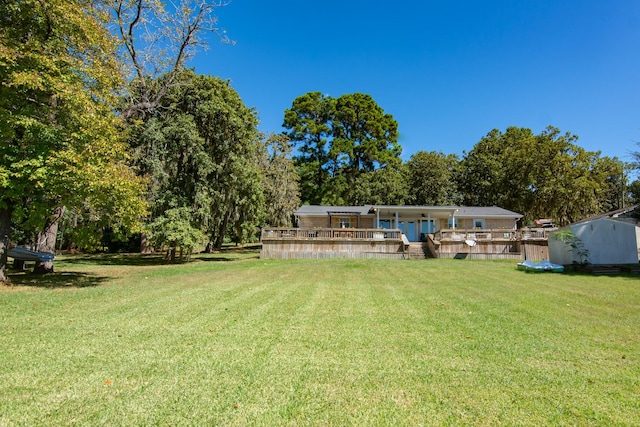 150 Edgewater Way, Point Blank, TX 77364 - view of green lawn