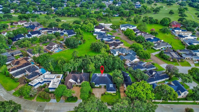 606 Montclair Blvd, Sugar Land, TX 77478 - aerial view of property's location with nearby suburban area