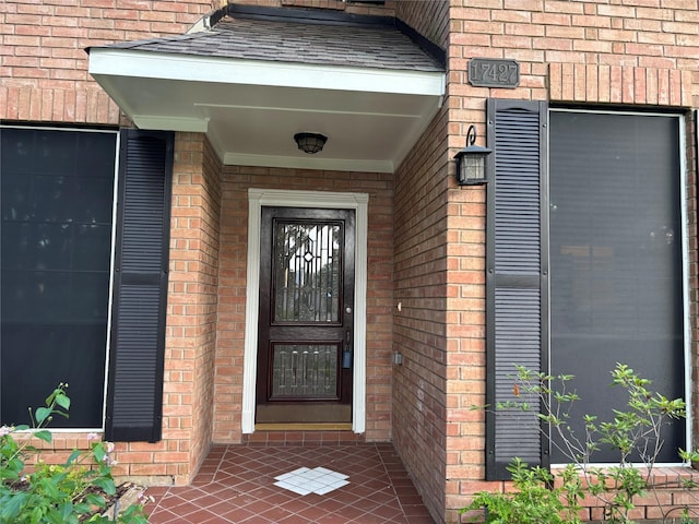 17427 Marigold Dr, Sugar Land, TX 77479 - entrance to property featuring brick siding