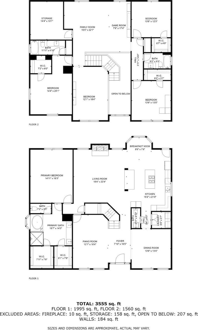 2413 Sawgrass Ct, League City, TX 77573 - view of room layout