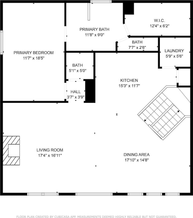 308 Dennis St, Houston, TX 77006 - view of floor plan / room layout
