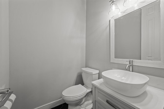 2338 Bastrop St, Houston, TX 77004 - bathroom featuring vanity and toilet