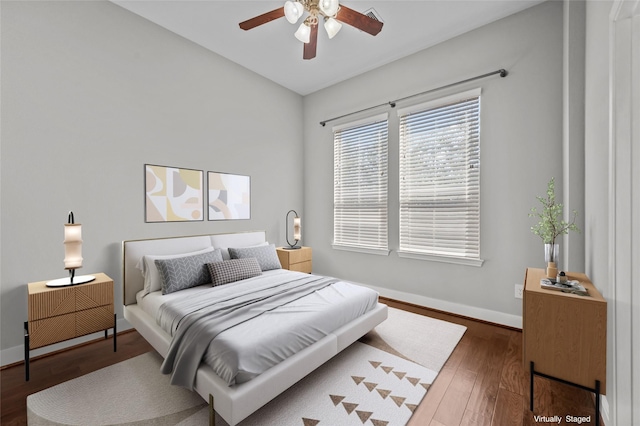2338 Bastrop St, Houston, TX 77004 - bedroom with wood finished floors and baseboards