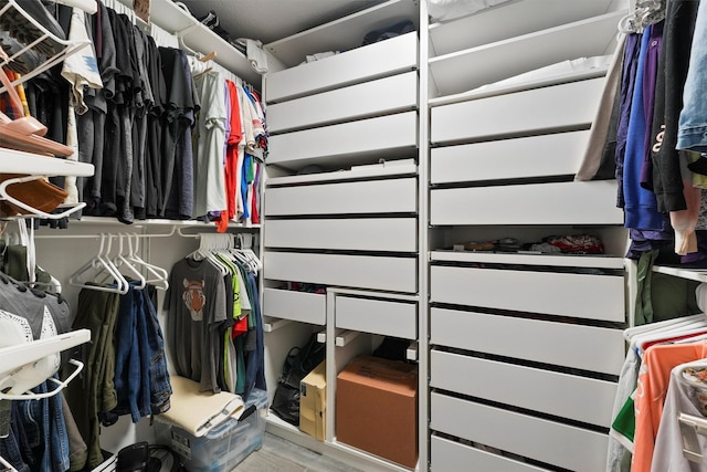 3715 Ember Spring Dr, Kingwood, TX 77339 - spacious closet with wood finished floors