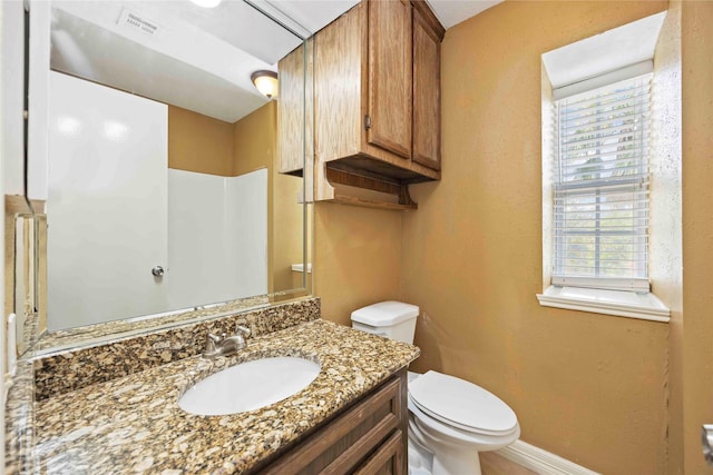 11510 Pagoda Dr, Houston, TX 77477 - full bathroom featuring toilet and vanity