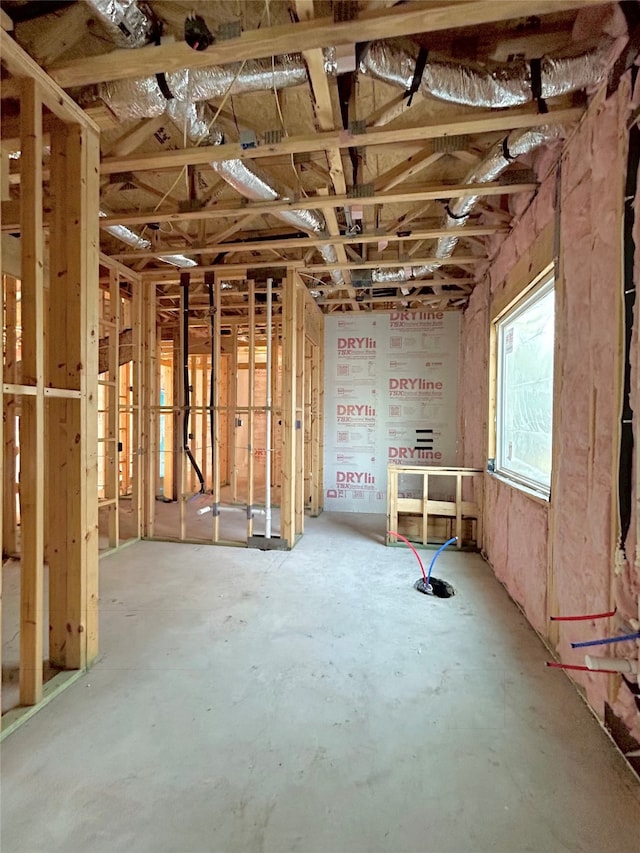 1749 Parana Dr, Houston, TX 77080 - miscellaneous room with concrete flooring