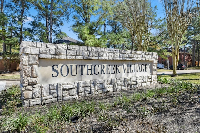 7615 Sandygate Ln, Houston, TX 77095 - view of community / neighborhood sign