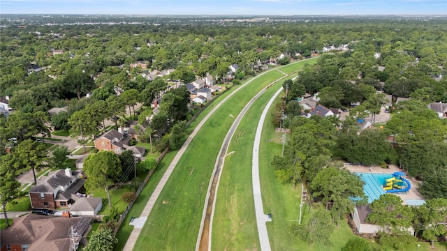 7615 Sandygate Ln, Houston, TX 77095 - aerial view of property's location with nearby suburban area
