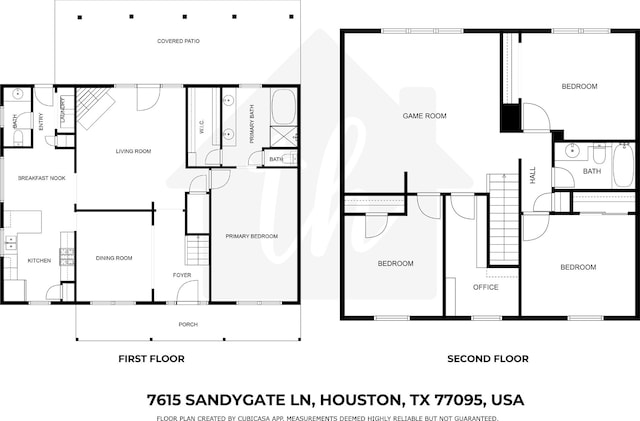 7615 Sandygate Ln, Houston, TX 77095 - view of room layout
