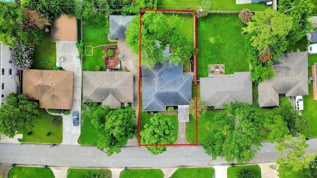 2215 Gardenia Dr, Houston, TX 77018 - aerial view of residential area