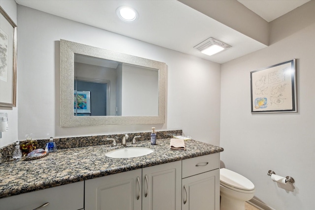3350 Mccue Rd Unit 1504, Houston, TX 77056 - bathroom featuring vanity and toilet