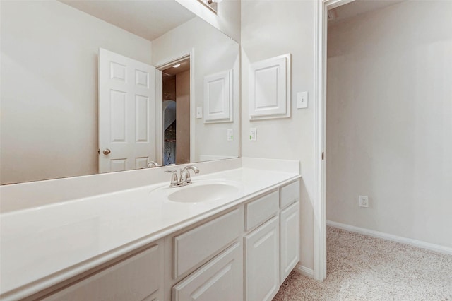 2961 Autumn Brook Ln, League City, TX 77573 - bathroom featuring vanity and baseboards