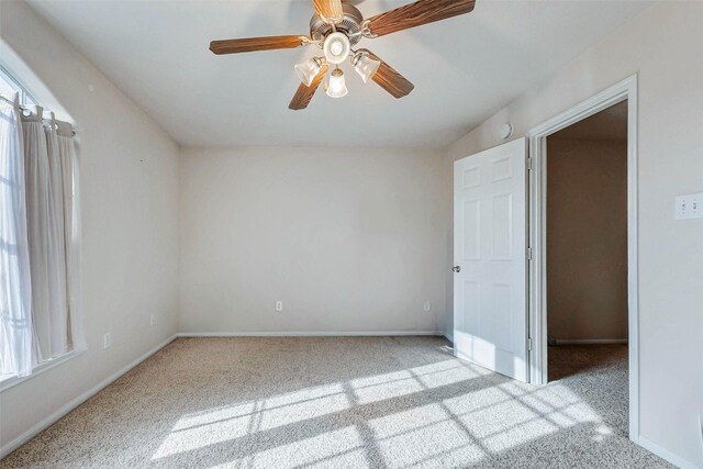 2961 Autumn Brook Ln, League City, TX 77573 - carpeted spare room featuring a ceiling fan and plenty of natural light