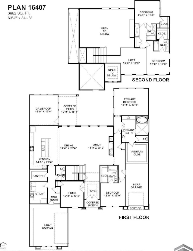 18326 Symons Branch Ct, Cypress, TX 77433 - view of room layout