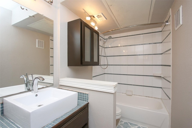 10615 Briar Forest Dr Unit 402, Houston, TX 77042 - full bathroom with vanity and shower / tub combination