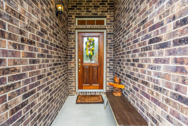 9906 Deborah Colony Ln, Humble, TX 77396 - doorway to property with brick siding