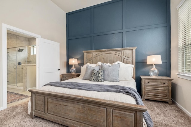 7906 Pershing Ave, Magnolia, TX 77354 - bedroom with carpet flooring and ensuite bath