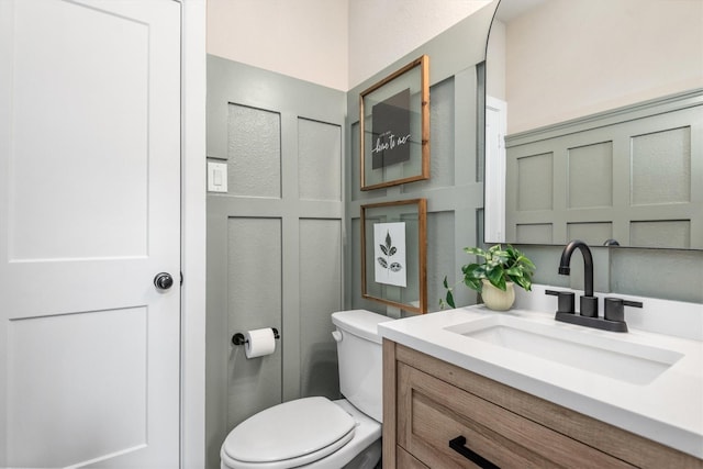 7906 Pershing Ave, Magnolia, TX 77354 - bathroom with toilet and vanity