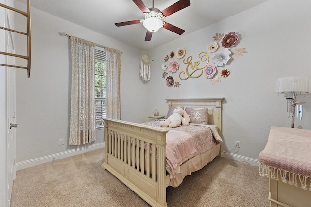 6 Inland Prairie Dr, Tomball, TX 77375 - bedroom with carpet floors and a ceiling fan