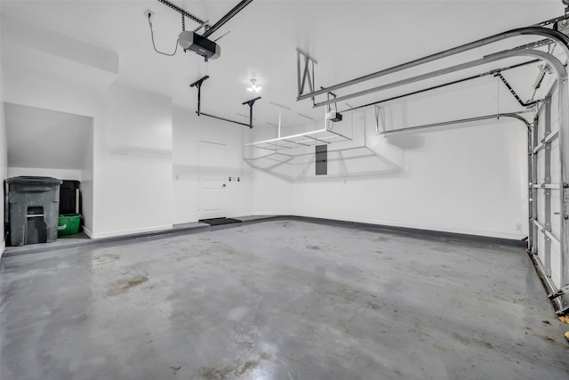 542 Bomar St, Houston, TX 77006 - garage featuring a garage door opener