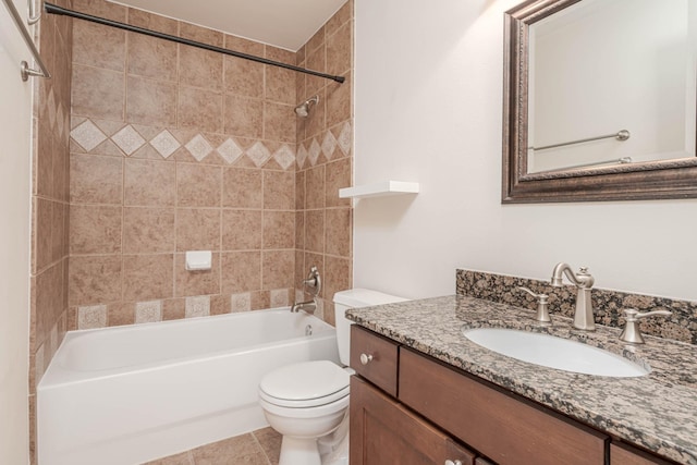 5817 Katy St, Houston, TX 77007 - full bathroom featuring vanity and washtub / shower combination