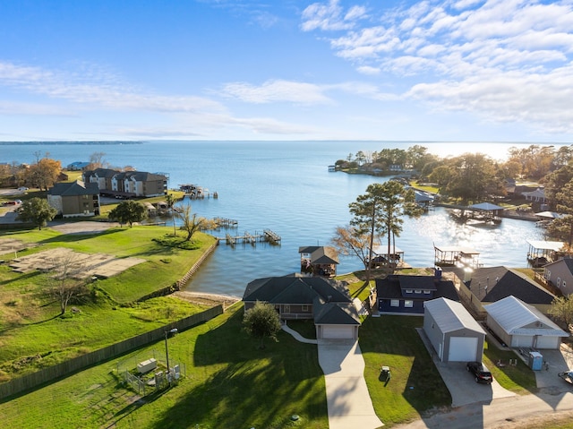 129 Lakeshore Dr, Onalaska, TX 77360 - drone / aerial view of a nearby body of water