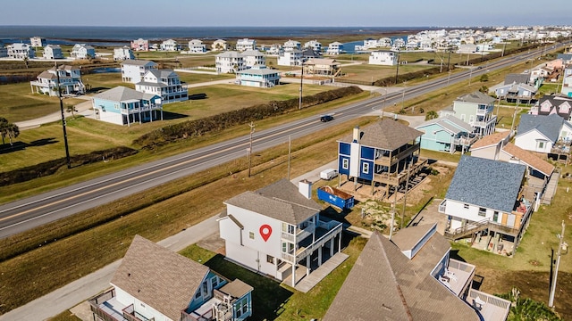 21315 Gulf Dr, Galveston, TX 77554 - aerial perspective of suburban area