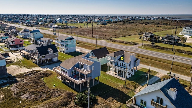 21315 Gulf Dr, Galveston, TX 77554 - aerial perspective of suburban area