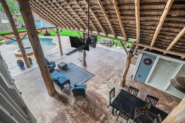 3014 Bayou Dr, La Porte, TX 77571 - view of patio