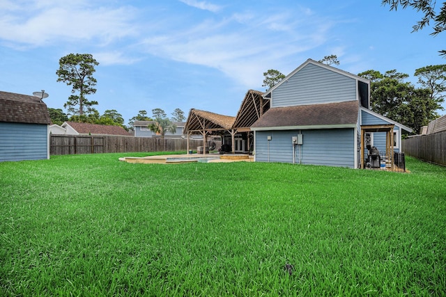 3014 Bayou Dr, La Porte, TX 77571 - view of fenced backyard