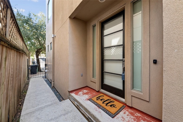 2310 Arabelle St, Houston, TX 77007 - entrance to property featuring stucco siding