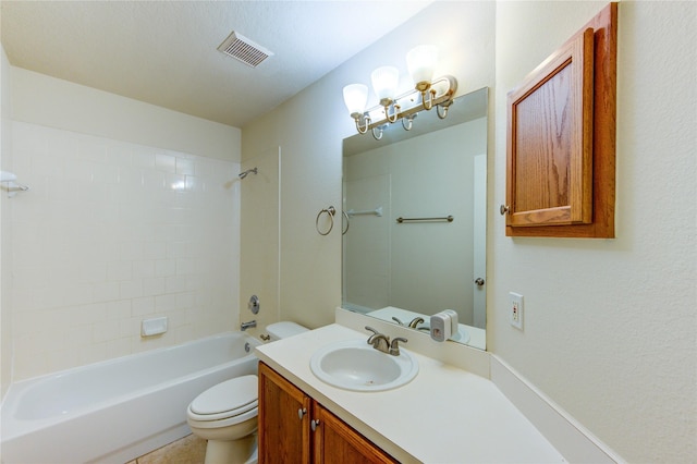 20218 Cypresswood Gln, Spring, TX 77373 - bathroom with vanity and bathing tub / shower combination