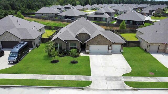 12806 Durham Creek Ln, Tomball, TX 77375 - aerial perspective of suburban area