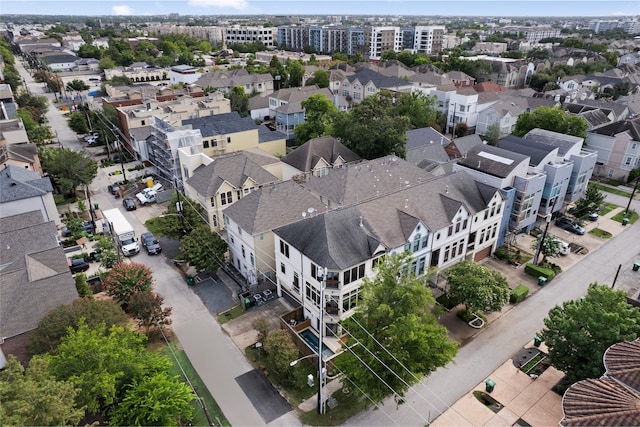 802 Malone St Unit A, Houston, TX 77007 - aerial perspective of suburban area