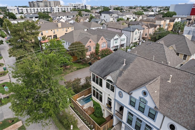 802 Malone St Unit A, Houston, TX 77007 - aerial view
