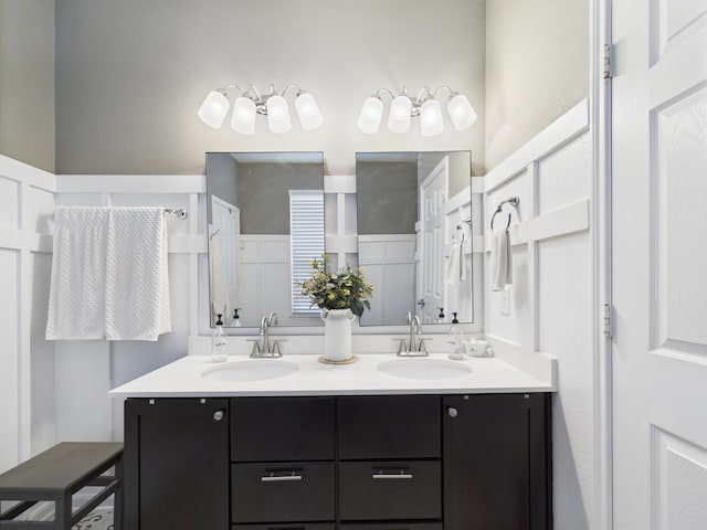 6003 Rivergrove Bend Dr, Humble, TX 77346 - bathroom with double vanity