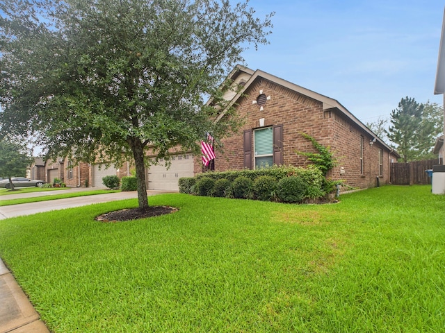 6003 Rivergrove Bend Dr, Humble, TX 77346 - view of front facade featuring brick siding and driveway
