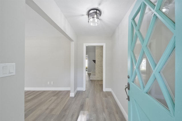 2915 Katy Hockley Rd, Katy, TX 77493 - foyer featuring wood finished floors and baseboards