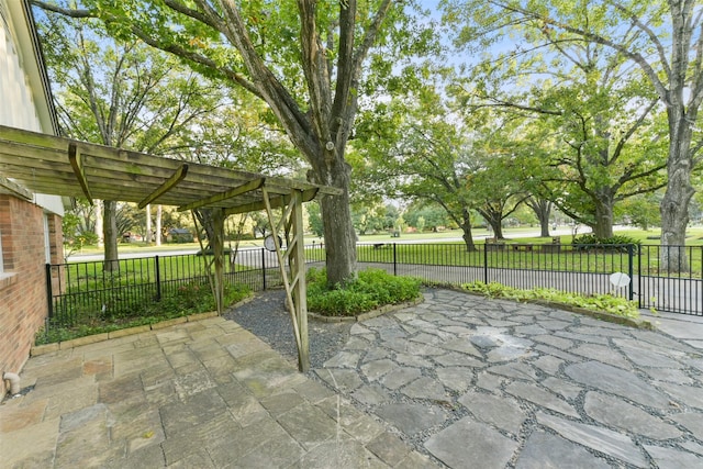 2915 Katy Hockley Rd, Katy, TX 77493 - view of patio featuring a pergola