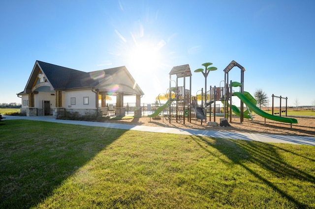 5630 Tabula Rasa Dr, Katy, TX 77493 - community playground with a lawn