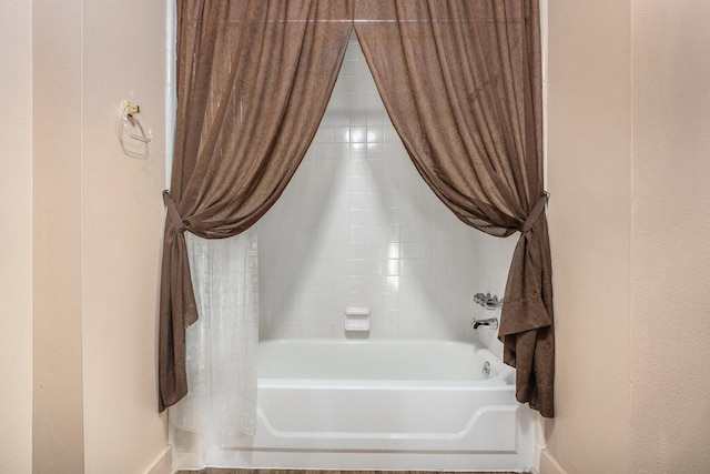 6302 Amie Ln, Pearland, TX 77584 - full bathroom with shower / tub combo