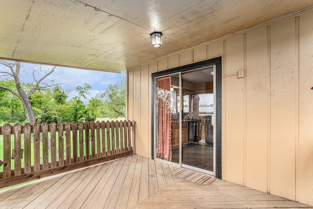 6302 Amie Ln, Pearland, TX 77584 - view of wooden deck