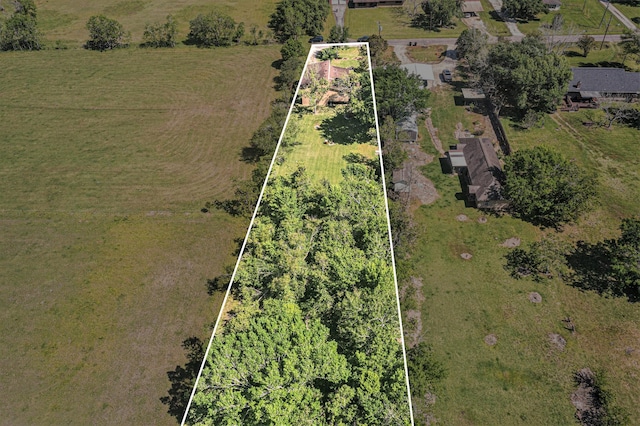 6302 Amie Ln, Pearland, TX 77584 - aerial overview of property's location featuring property parcel outlined