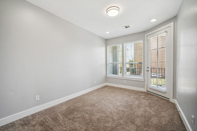 4106 Kolb St, Houston, TX 77007 - carpeted spare room featuring baseboards