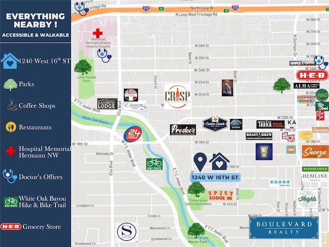 1240 W 16th St, Houston, TX 77008 - view of miscellaneous listing collateral